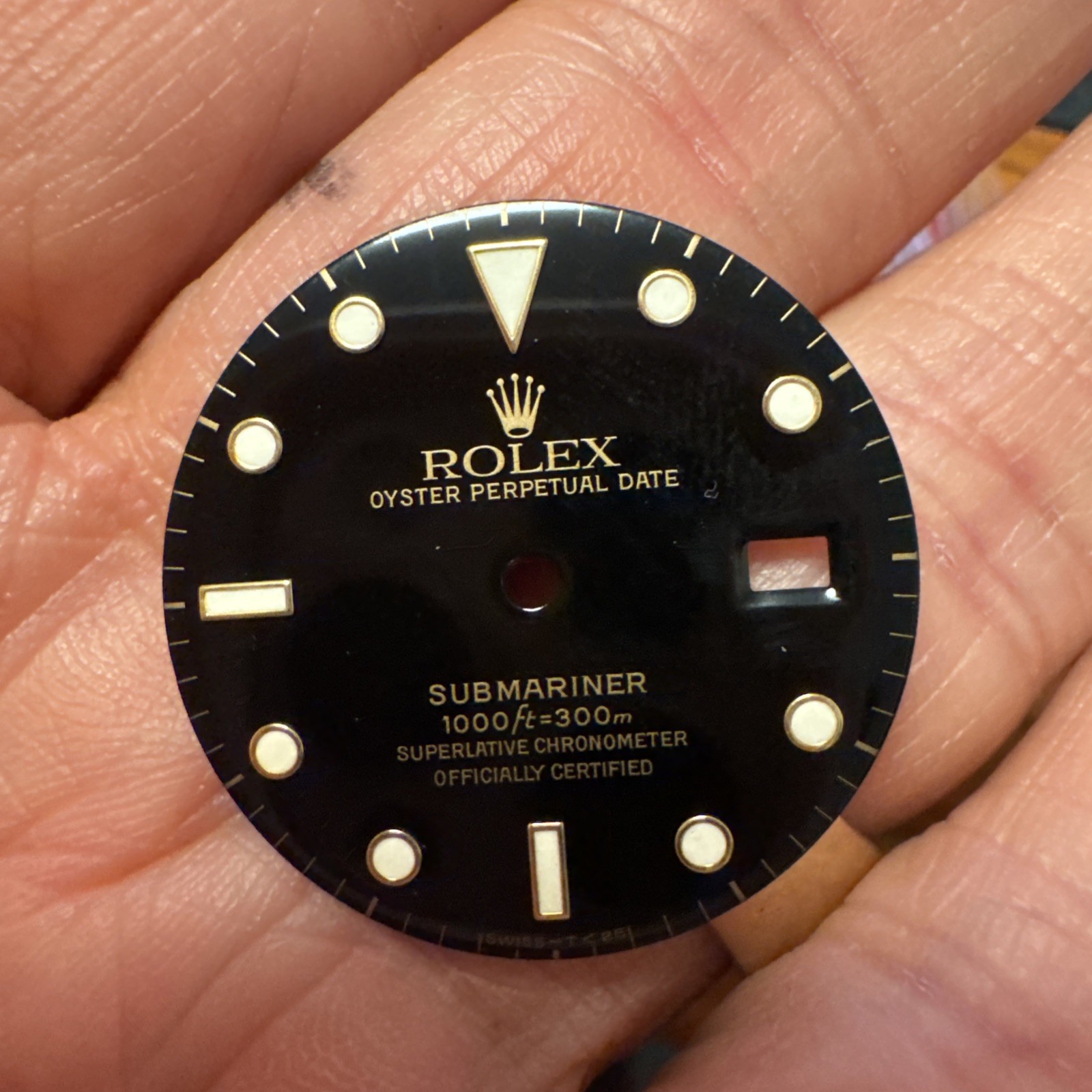 Original Rare Rolex Oyster Submariner 16618 16613 dial excellent condition (S1)