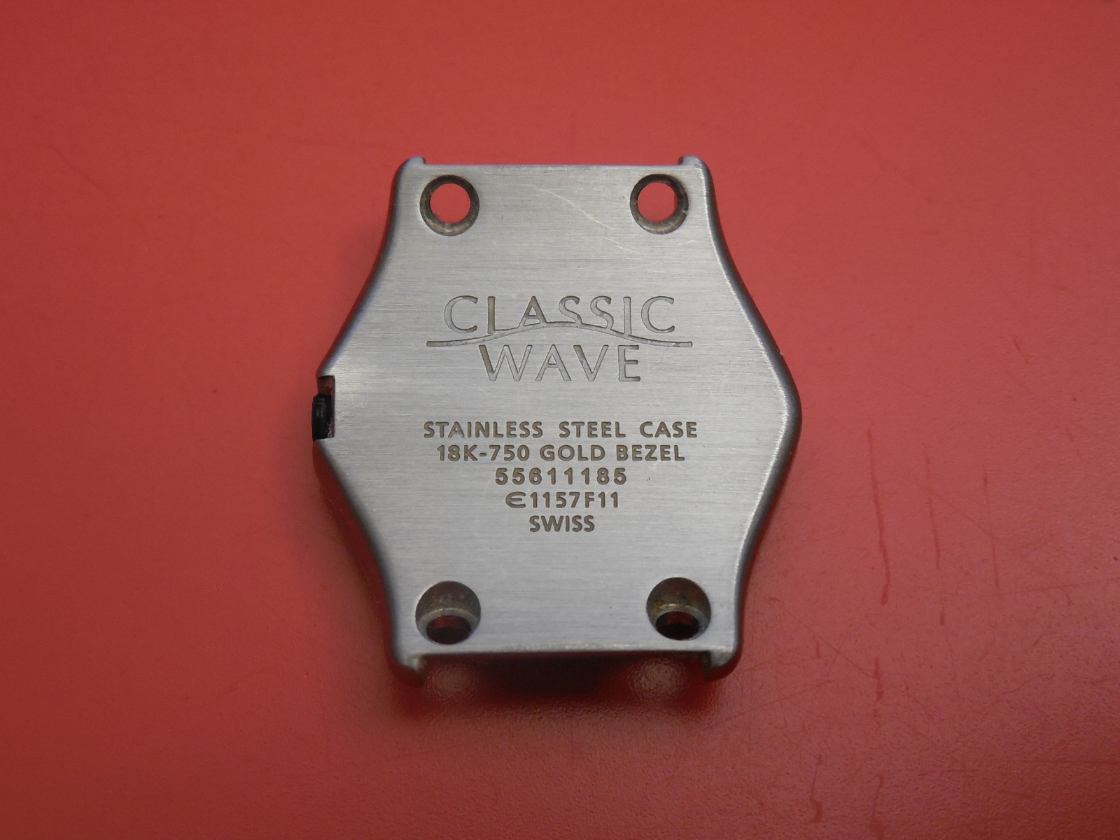 EBEL STEEL 25MM LADIES CLASSIC WAVE E1157F11 CASE PART ONLY
