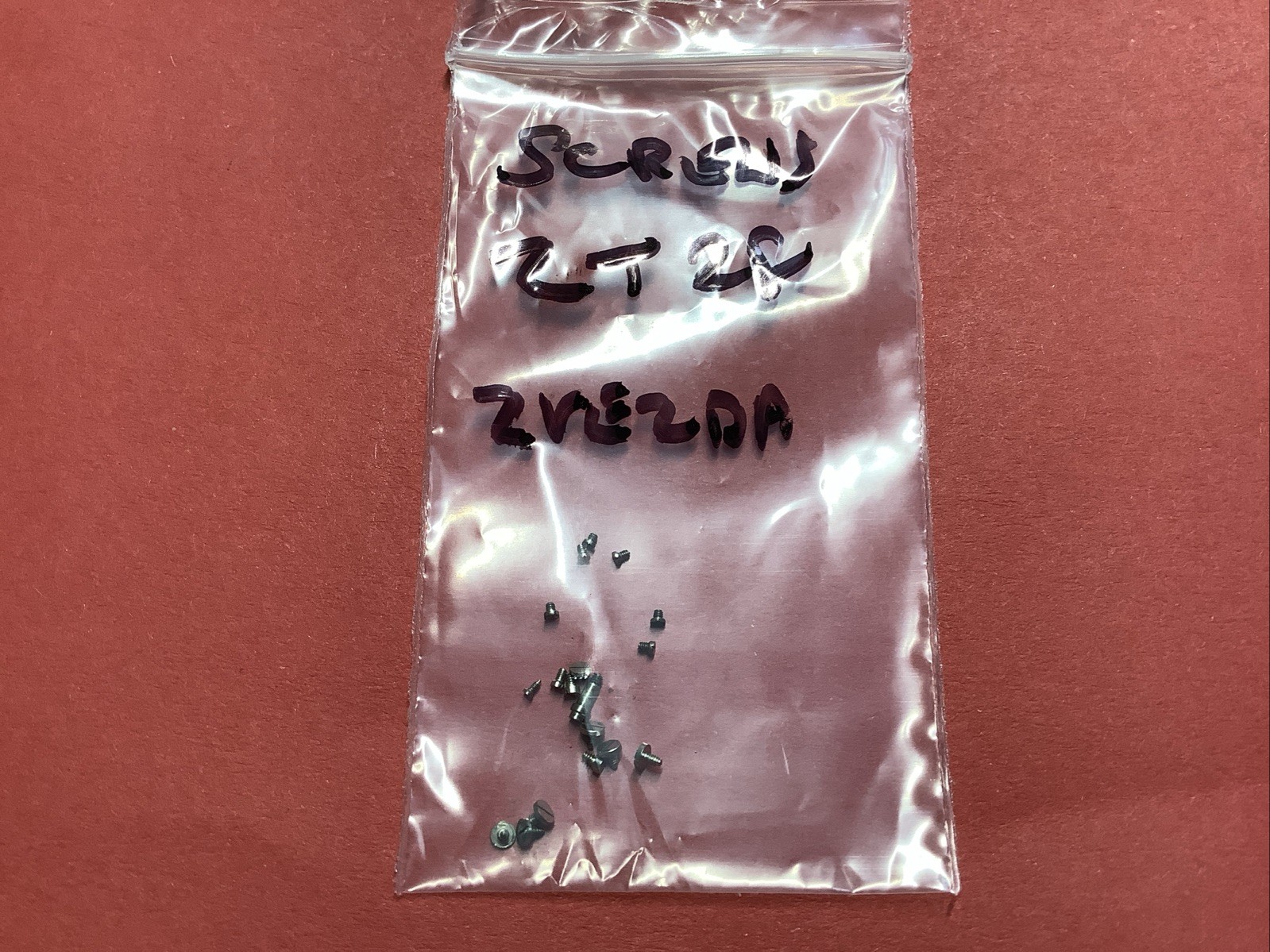 CLASSIC WATCH PARTS. ZVEZDA (Zaria) T28 SCREWS FULL SET.