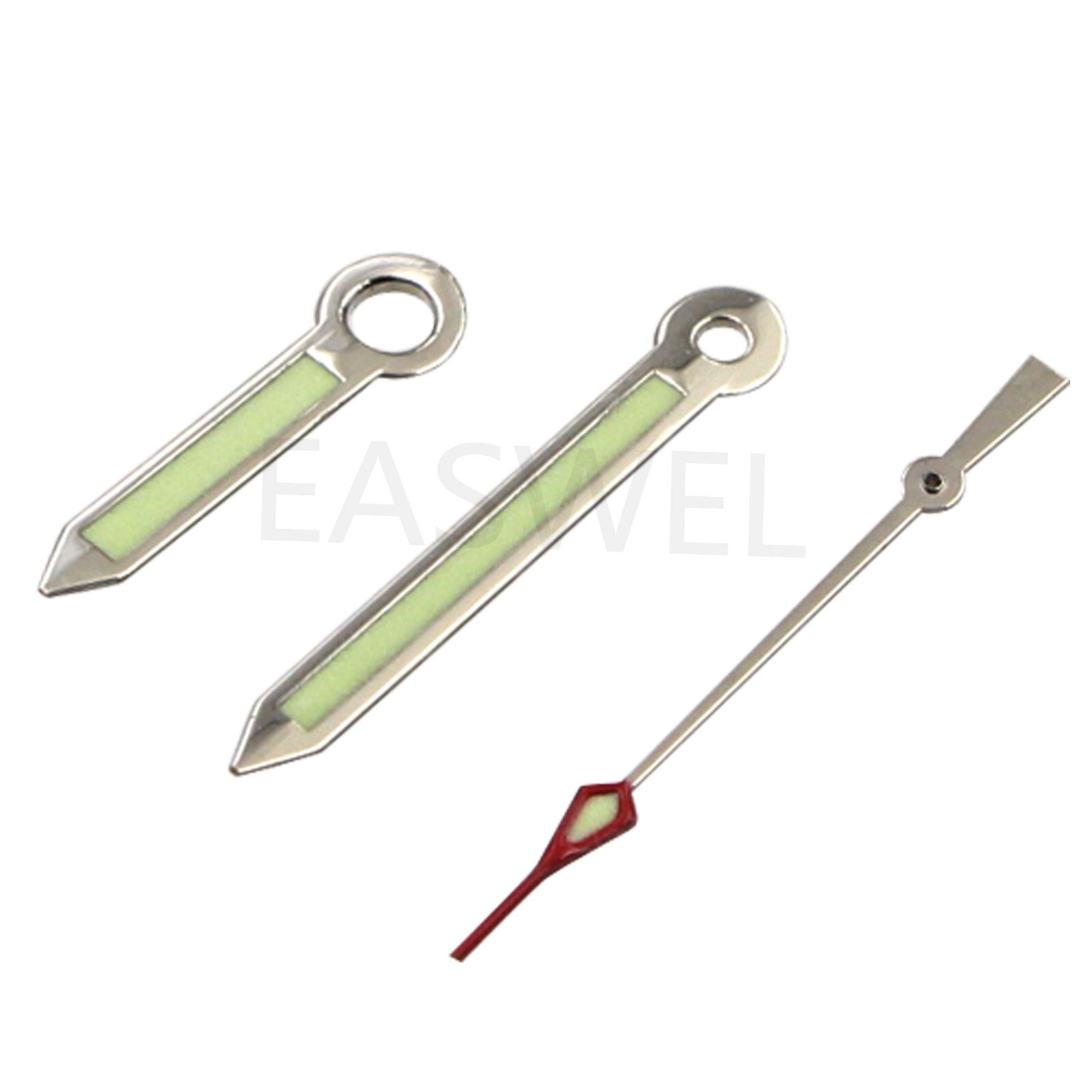 Green Luminous Watch Hands For Seiko SKX007- NH35A/NH36A Movement with Lume HA25