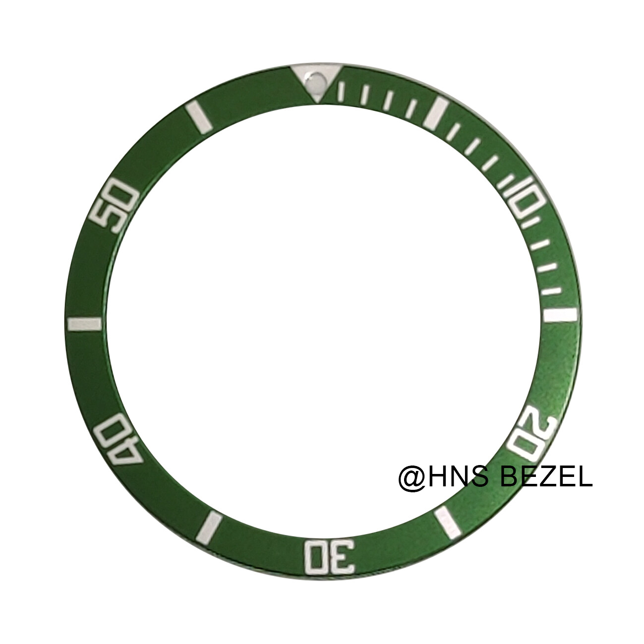 BEZEL INSERT FOR MEN SEIKO 7002,6309,7S26,SKX007K2 DIVER AUTOMATIC GREEN