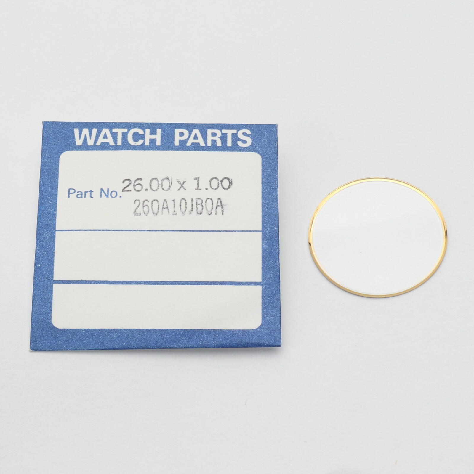 Seiko Original Watch Crystal 260A10JB0A Replacement Watchmakers NOS (S4)