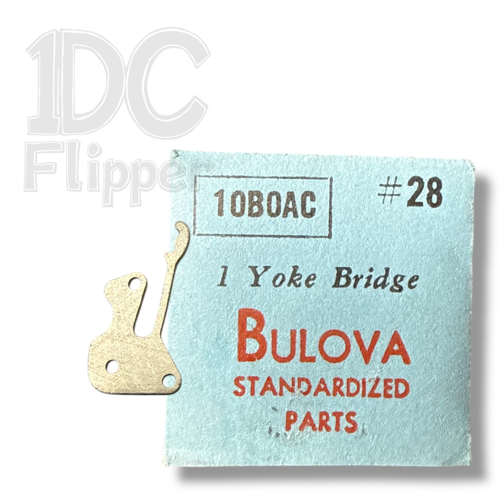 Bulova 10BOAC SET BRIDGE #18 Yoke Bulova 10CBAC Fits Multiple, Read List!