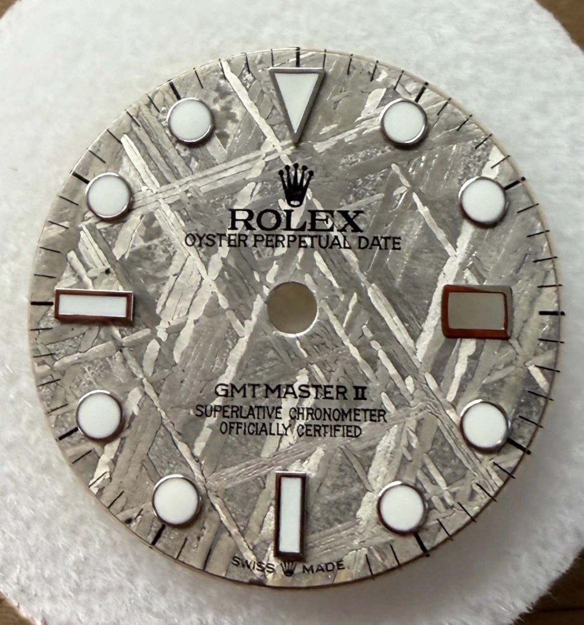 Rolex GMT-Master II Custom Meteorite Lume Dial 16710 116710 116719