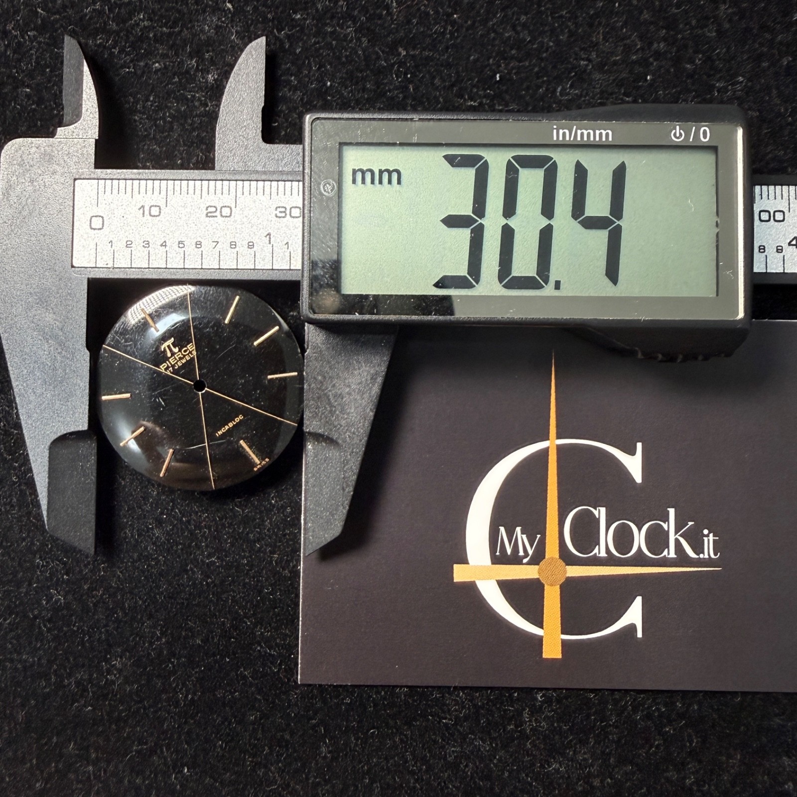 Pierce Watch Dial 30.4Mm Sector And Gilt