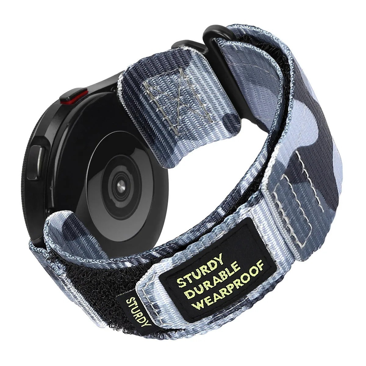 Universal Quick Release Rugged Military Nylon Band Strap 20mm 22mm Smart Watch