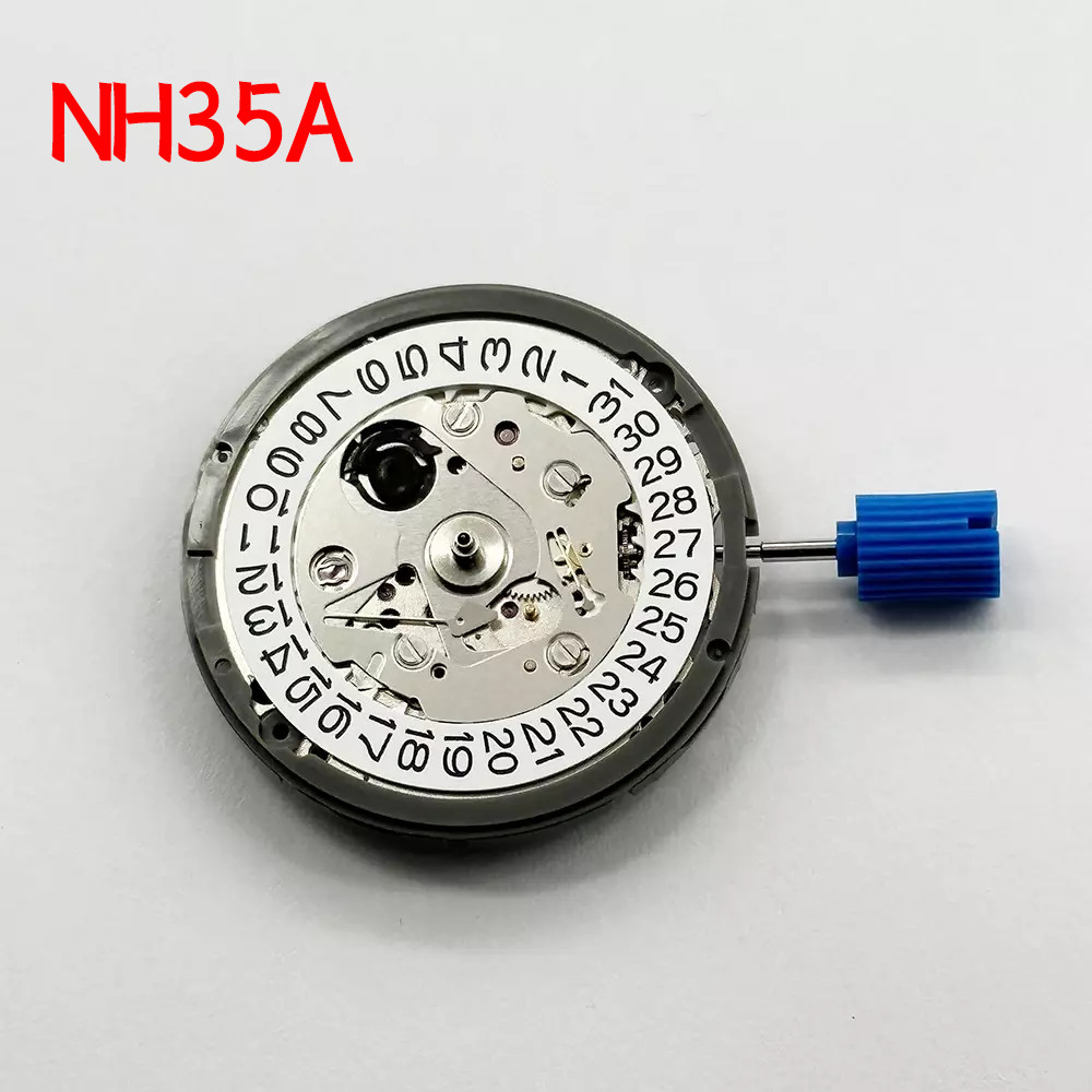 Japan S TMI 24 Jewels NH35A High Accurac Automatic Mechanical Movement 21600 bph