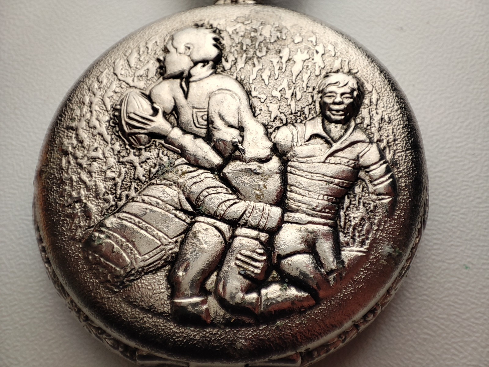 Rugby pocket Watch quasar – 46.5 mm – for parts and spares