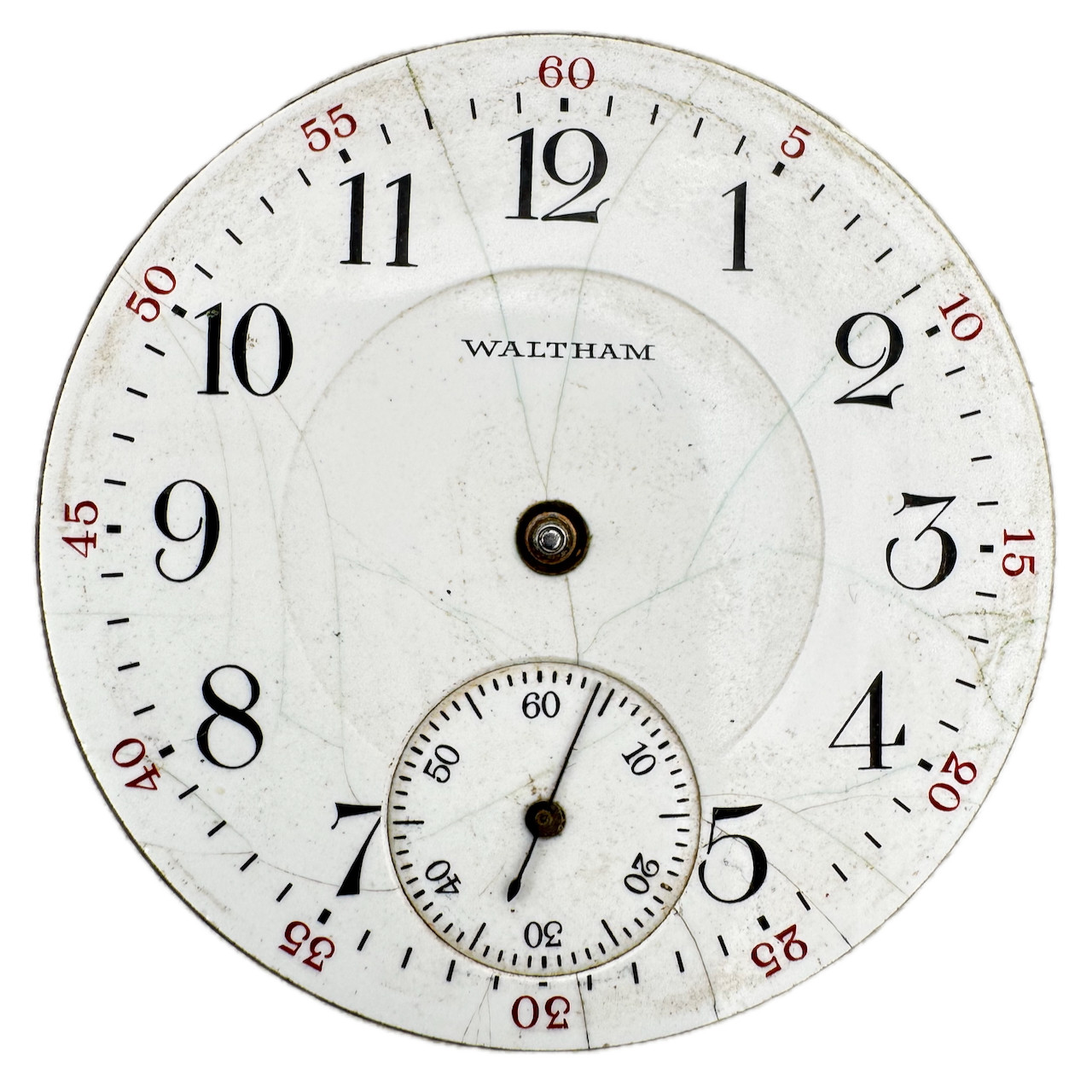Antique 16s 1917 Waltham 17 Jewel Mechanical Pocket Watch Movement 625 USA