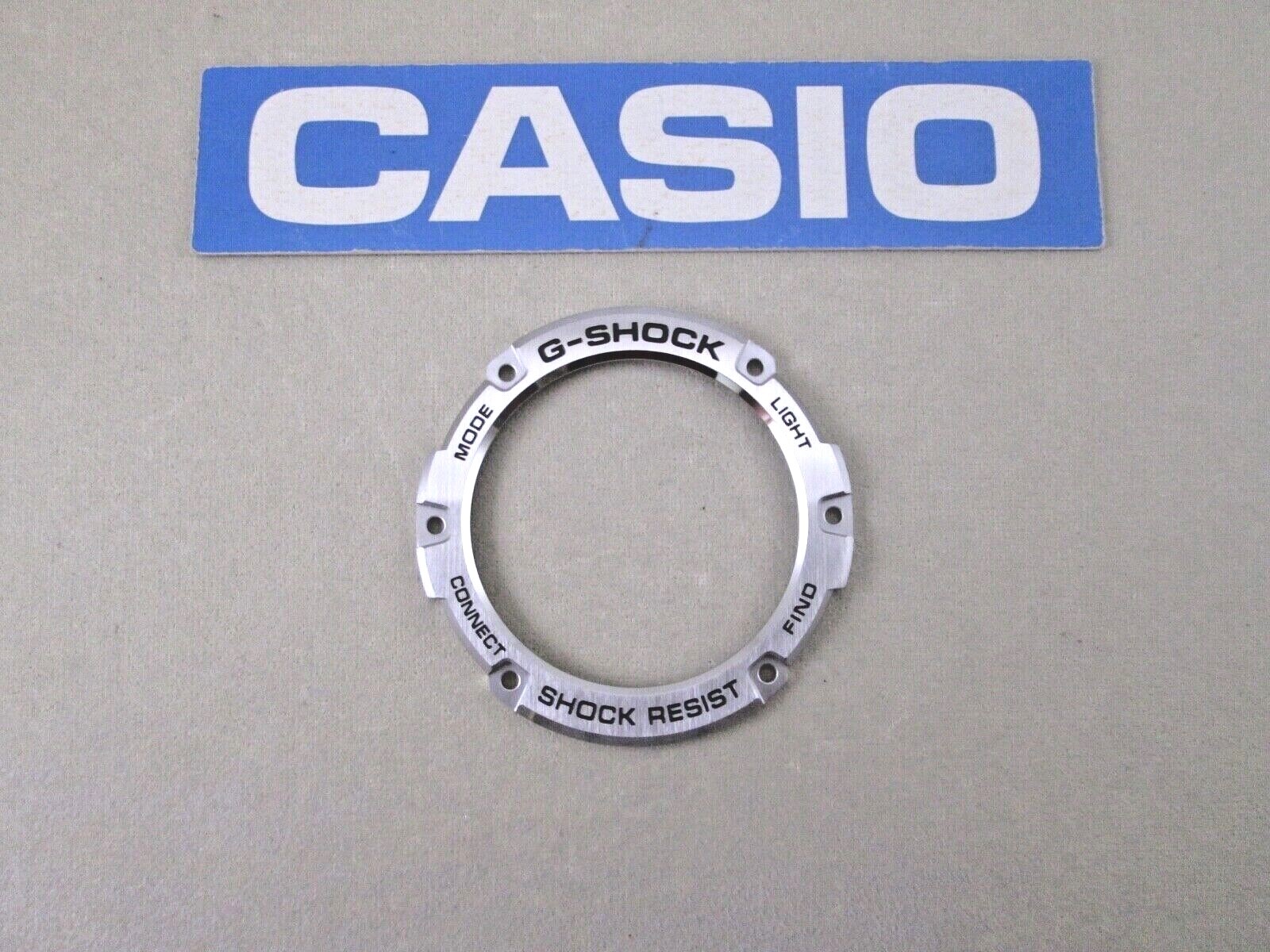 Casio G-Shock G-Steel GST-B100 GST-B100D stainless steel watch bezel silver tone