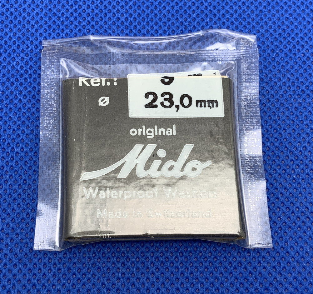 Mido Ref 9 23.0mm Waterproof Washer. Sealed. NOS 03-50 R