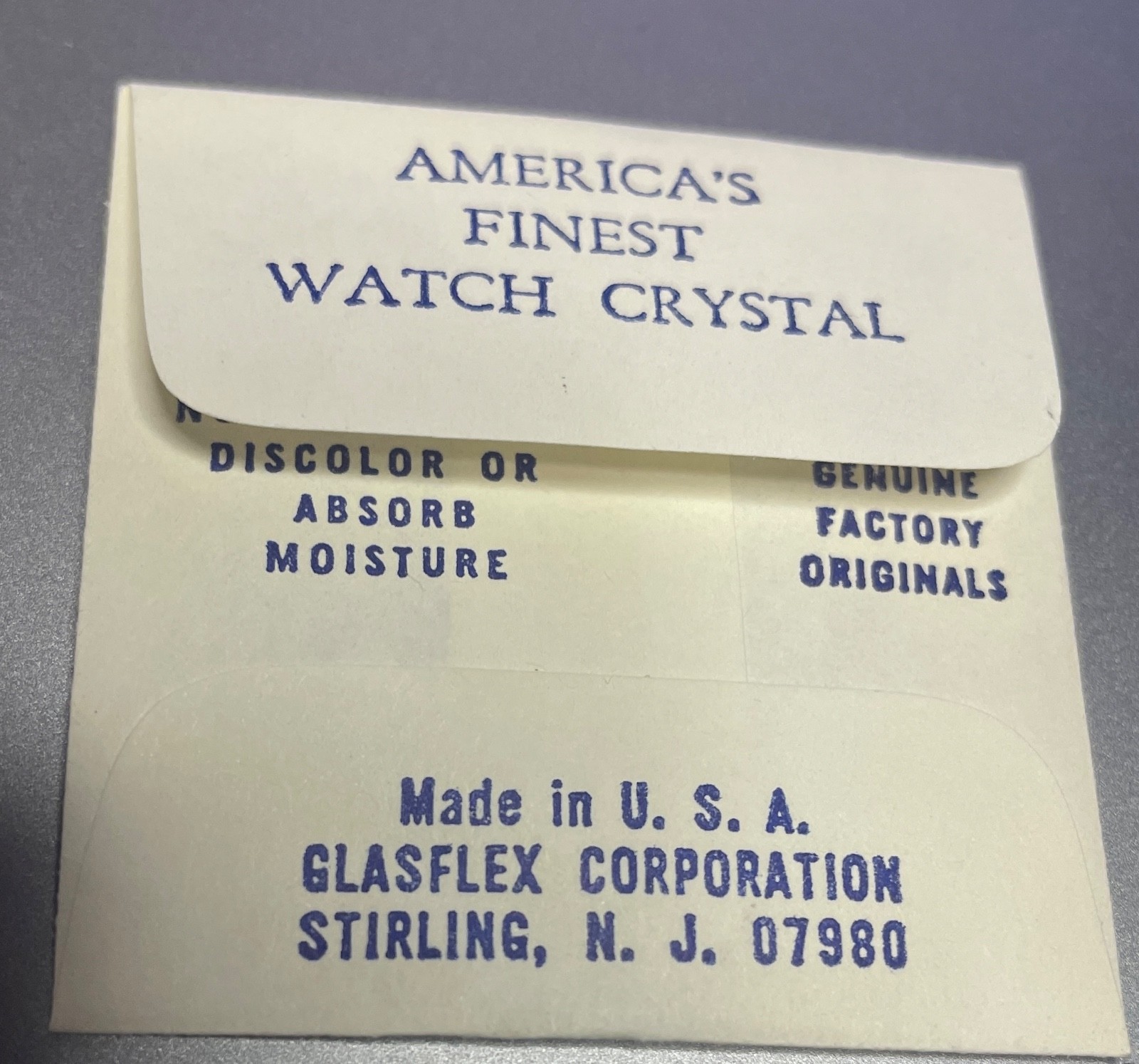 Vintage 30.8mm Red LED Round Plastic Watch Crystal New Old Stock by Glasflex