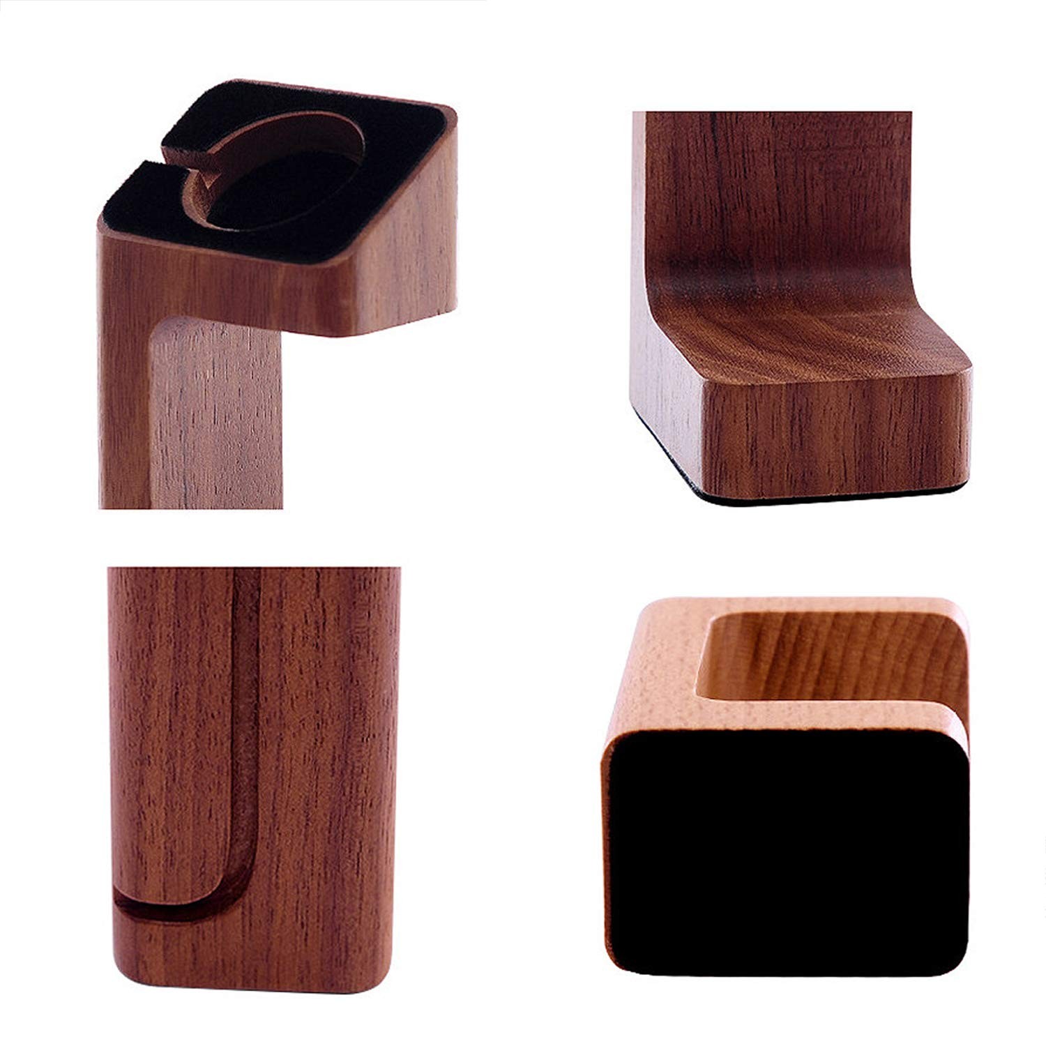 Wooden Charging Stand Holder Dock Compatible with Apple Watch SE All Series W…
