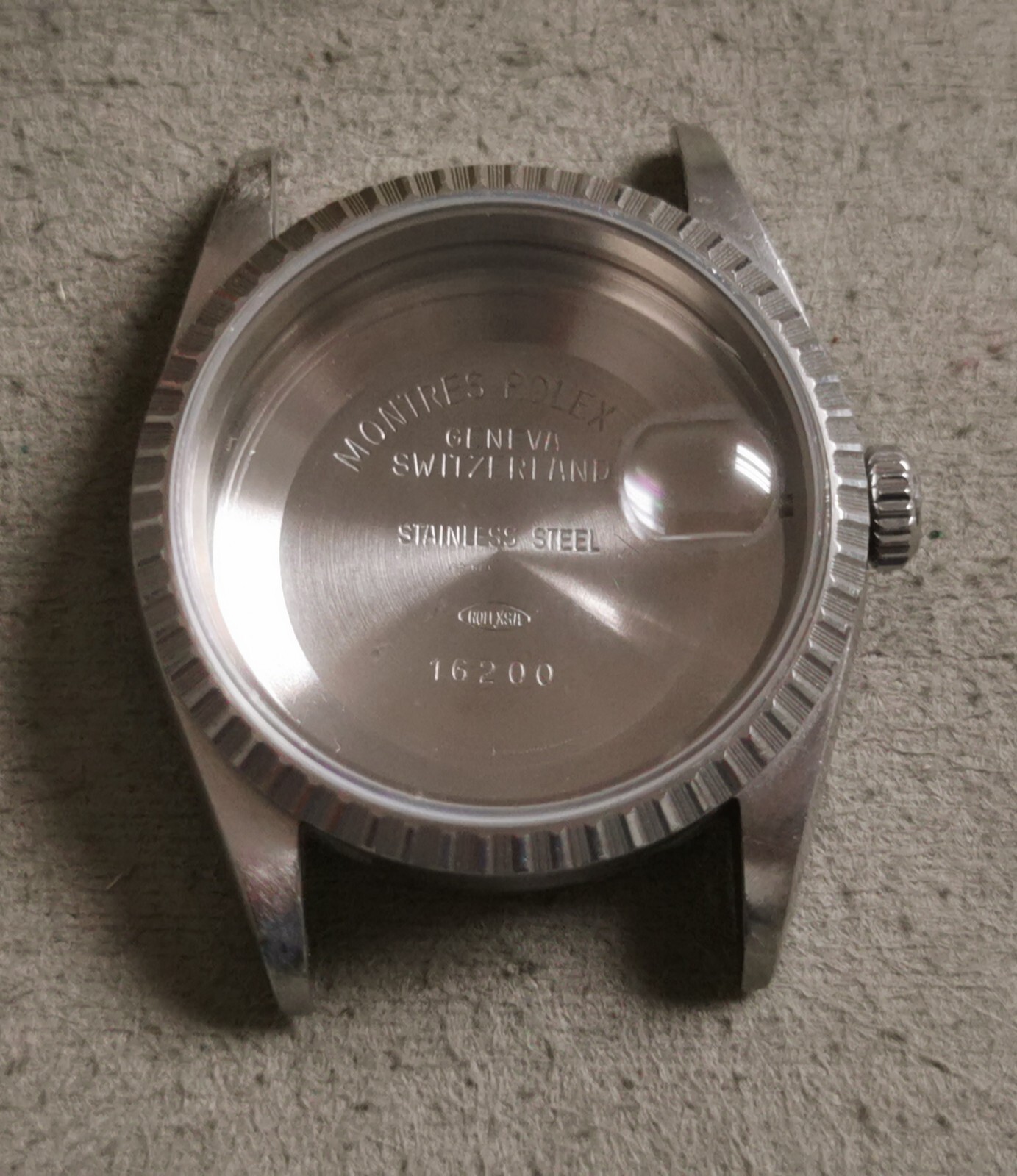 Rolex 16220 datejust complete steel case mm 36 serial X year 1991 used