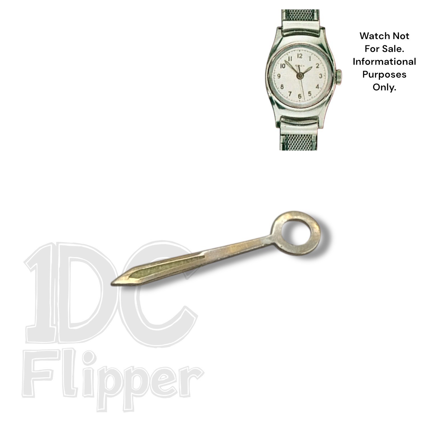 Timex Petite Watch MINUTE HAND Part #41 1962-1965 Ladies Model 1017 NOS Read!