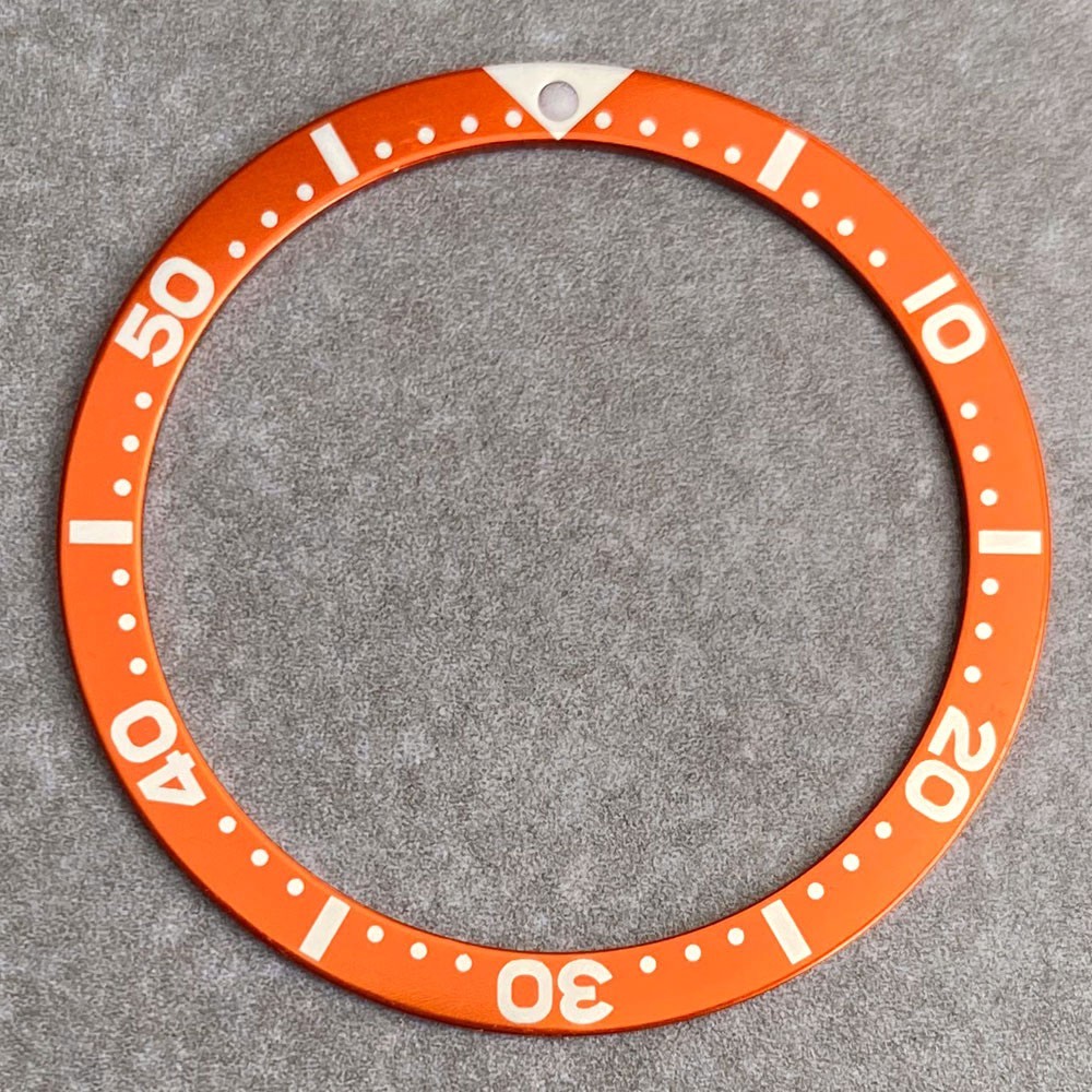 38mm*31.5mm Aluminum Alloy Watch Bezel Ring For 40mm Seiko SKX007 Watch Case