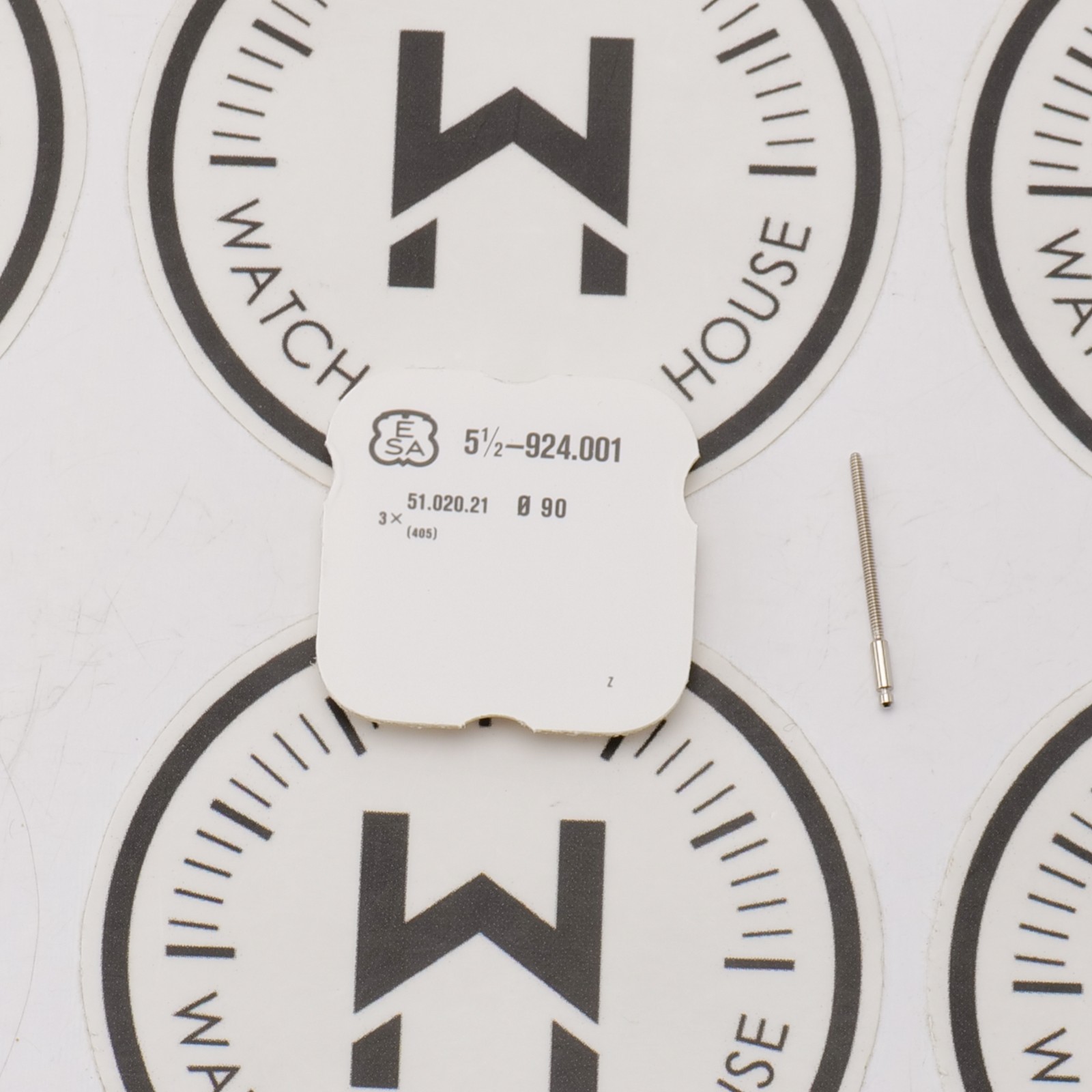 NOS ESA 924.001 Watch Winding Stem Part 405 New Old Stock Watchmakers (C7D21)