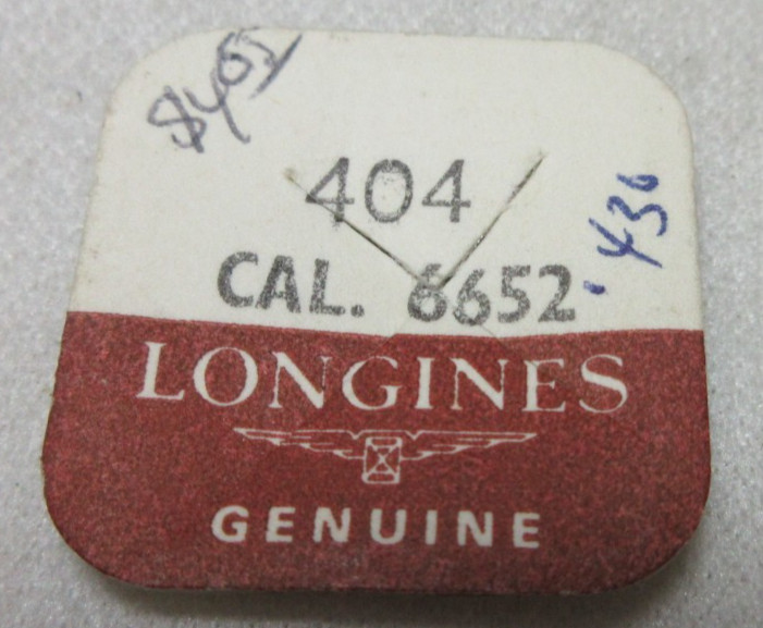 LONGINES WATCH STEM 404 CAL 6652 WATCHMAKER REPLACEMENT PART #241
