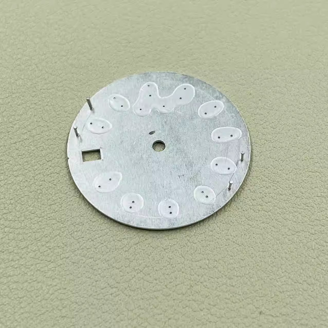 28.5mm Watch Dial Blue Green Luminous For Seiko NH35 NH36 Movement Watches Parts