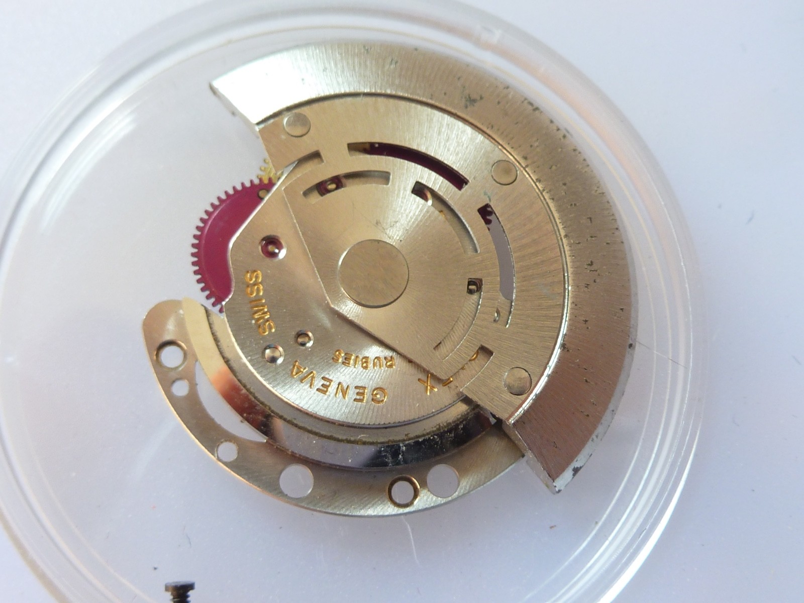 GENUINE Authentic Rolex Rotor + bridge 1520 perfect condition completely & screw