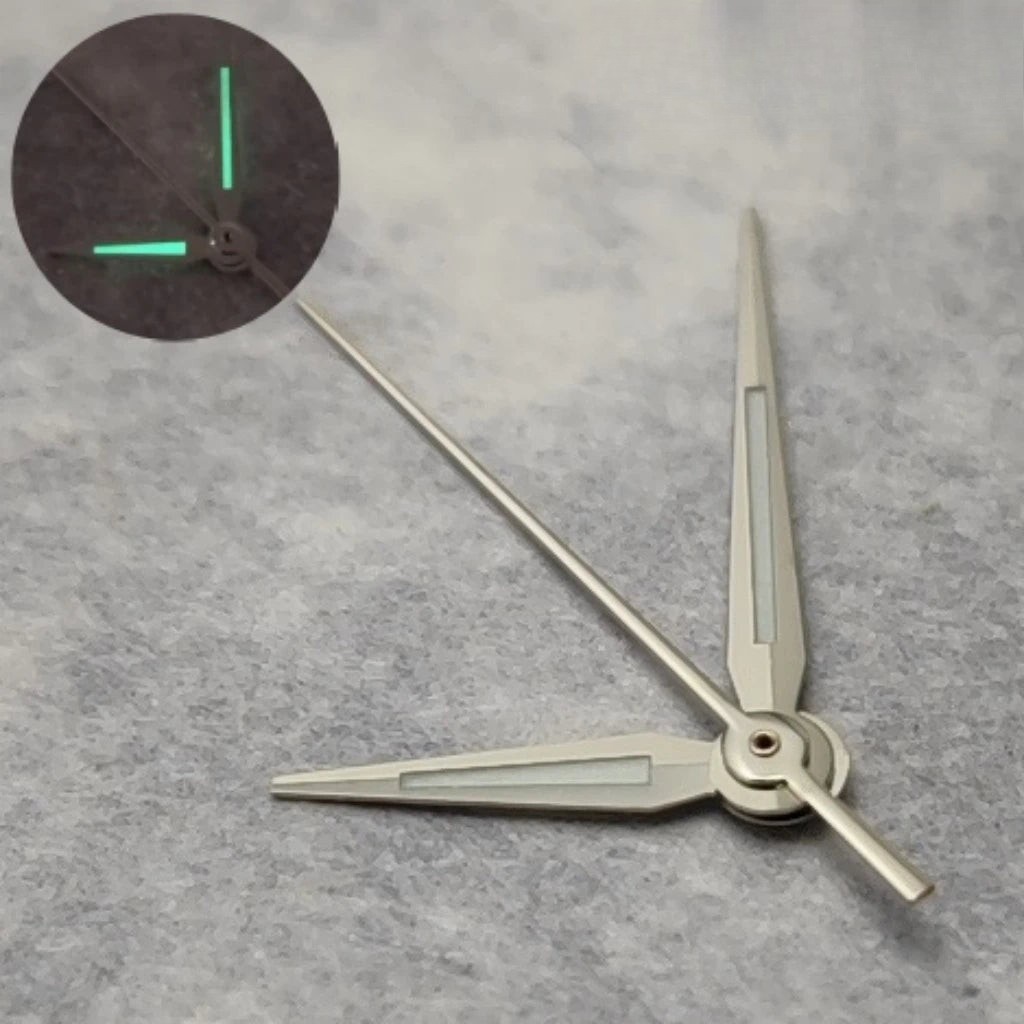 C3 Green luminous Multicolor Watch Hands for NH34 NH35 4R35 NH36 4R36 Movement