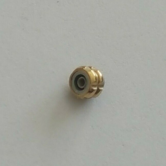 Tissot Gold Plated Crown Part Number T350-357 With Blue Cabochon Stone