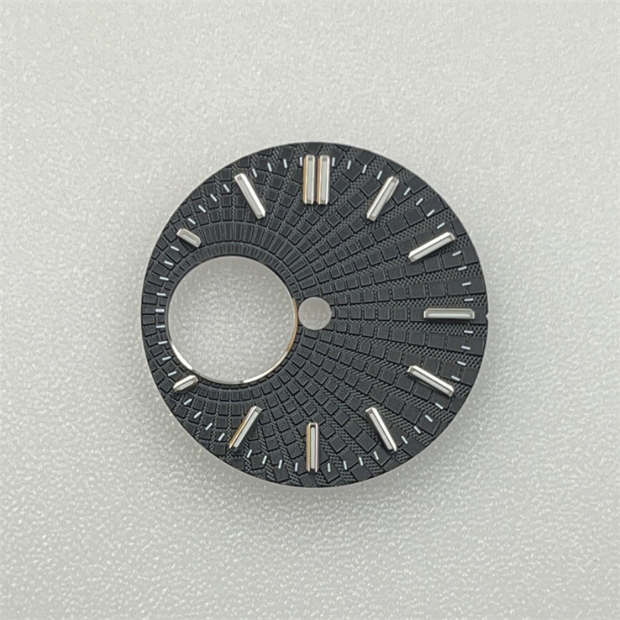 NH38 Dial Blue White Black Green Luminous Dial 28.5mm Fits NH38/NH34 Movement