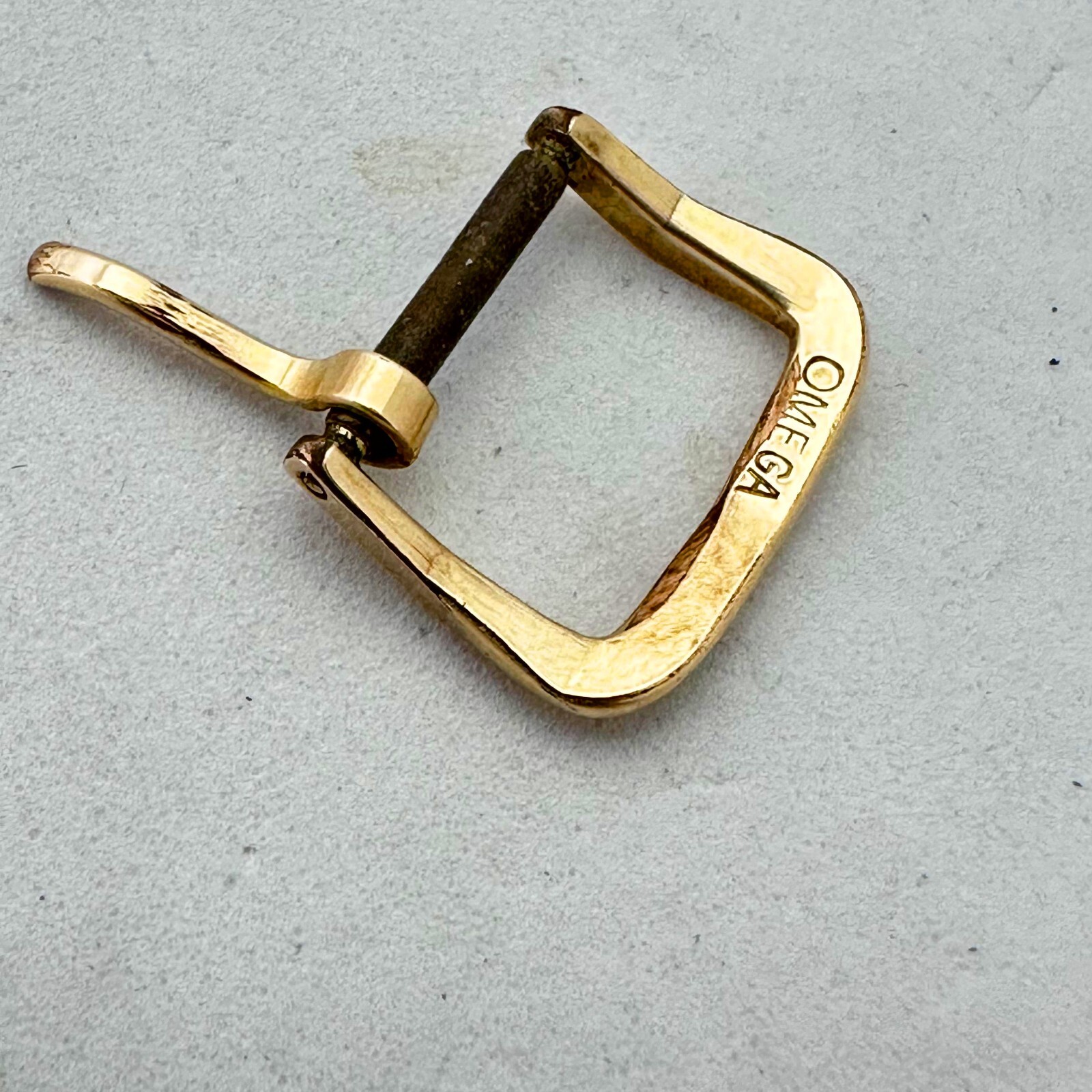 GENUINE VINTAGE OMEGA 50s GOLD FILLED WATCH BUCKLE 13 MM # 382