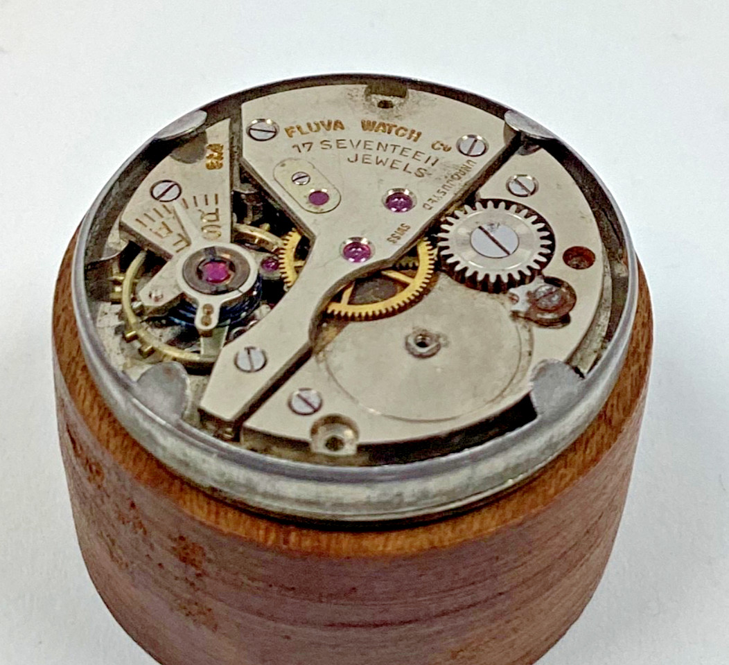 Fluva Geneve Mechanical 17 Jewel FEF380 Good Balance Spare Parts Repair READ