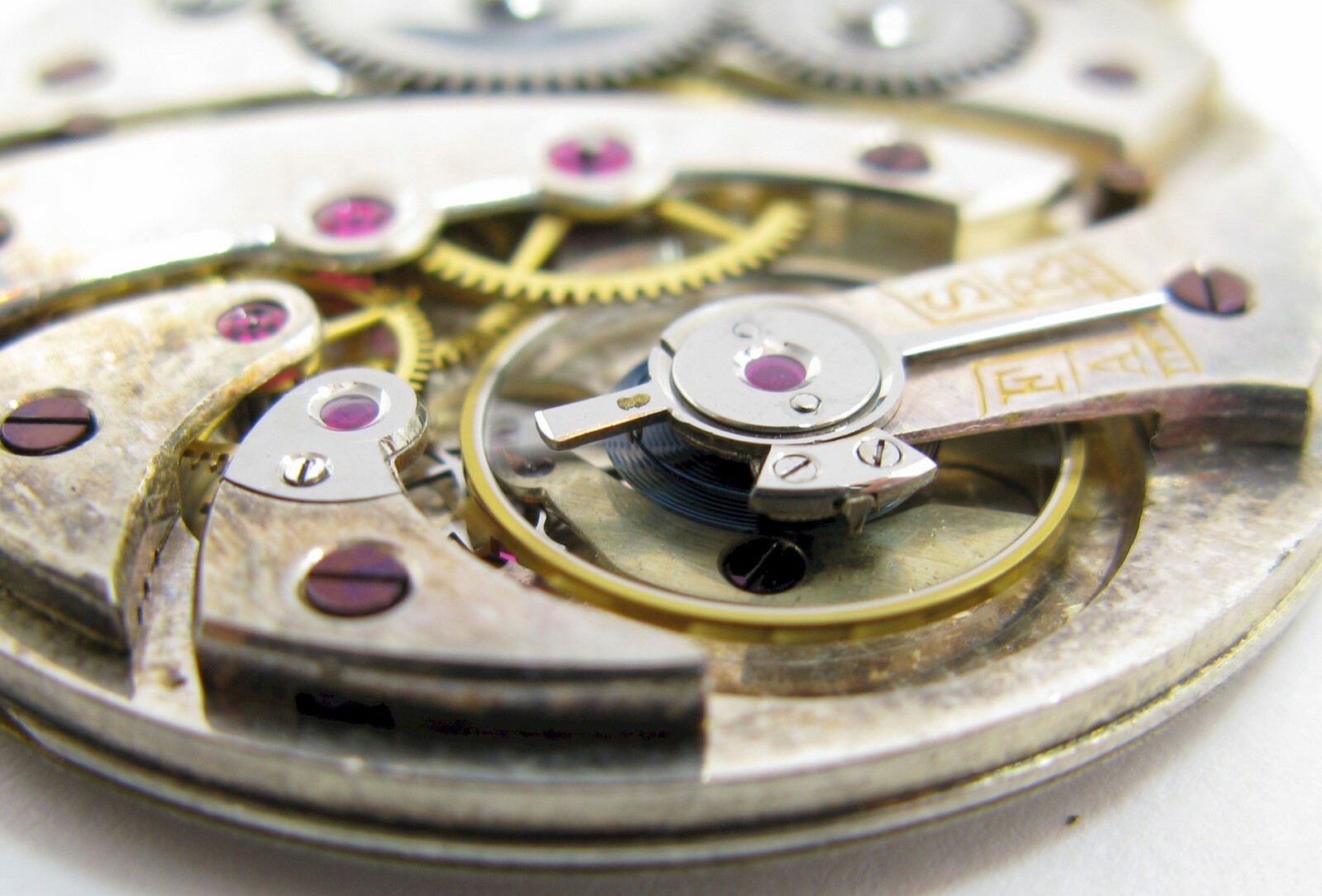 flat Swiss quality 17 jewels Pocket Watch movement fit an Open Face Case …