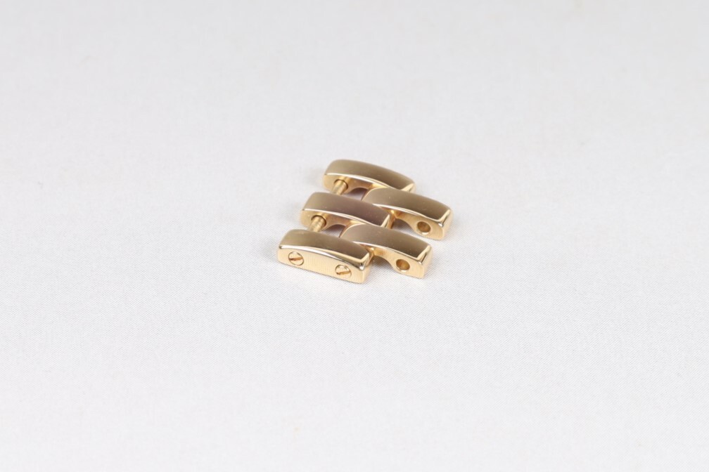 Cartier link 12mm 18K 750 gold Genuine Panthere SM Ladies watch Band Bracelet