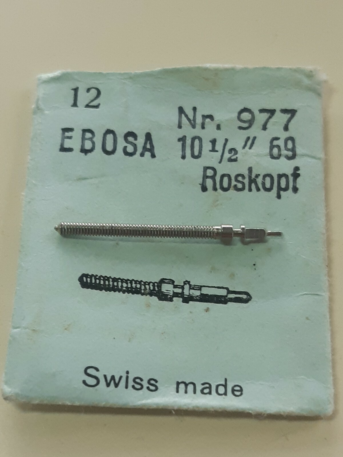Ebosa 69 caliber stem 1 x In Pack Free postage