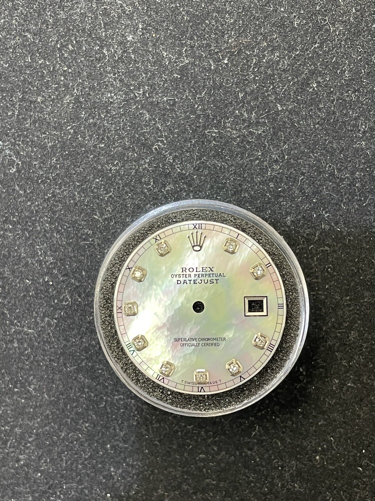 Custom Rolex Mother of Pearl Diamond Datejust 36 Dial 16234, 16014, 16200