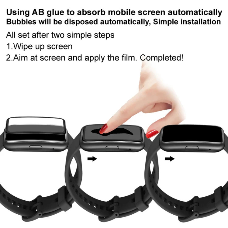 For Apple Watch Series 4/5/6/SE 1/2/3 44mm IMAK Plexiglass HD Watch Protective F