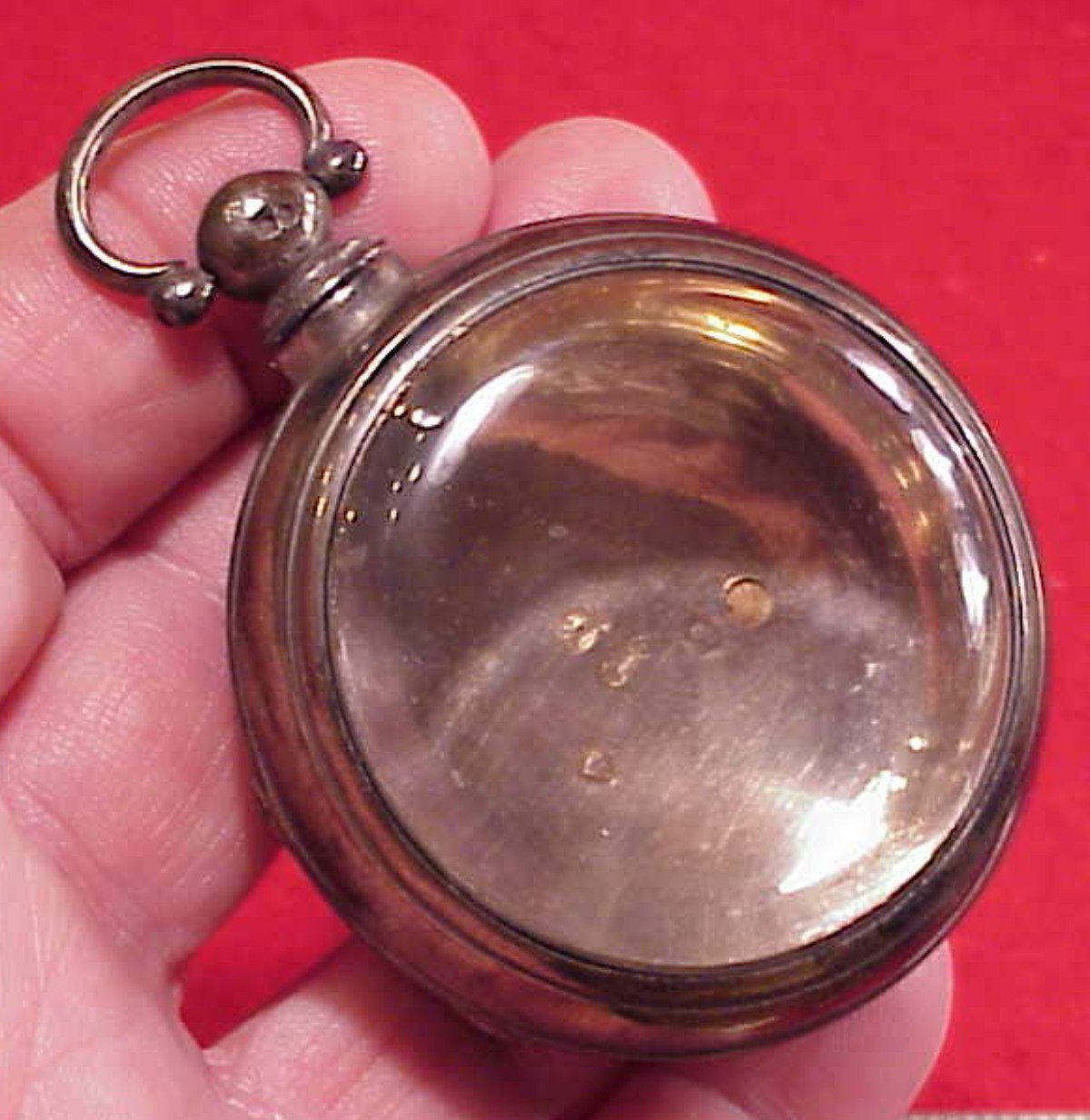 VINTAGE 55MM ENGLISH STERLING PAIR CASE PAPERS EMPTY POCKET WATCH 82.2 GRAMS