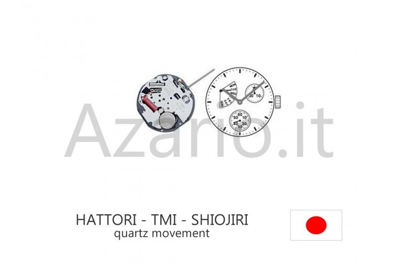 HATTORI VD86 quartz movement quartz Shiojiri TMI watch Japan Made