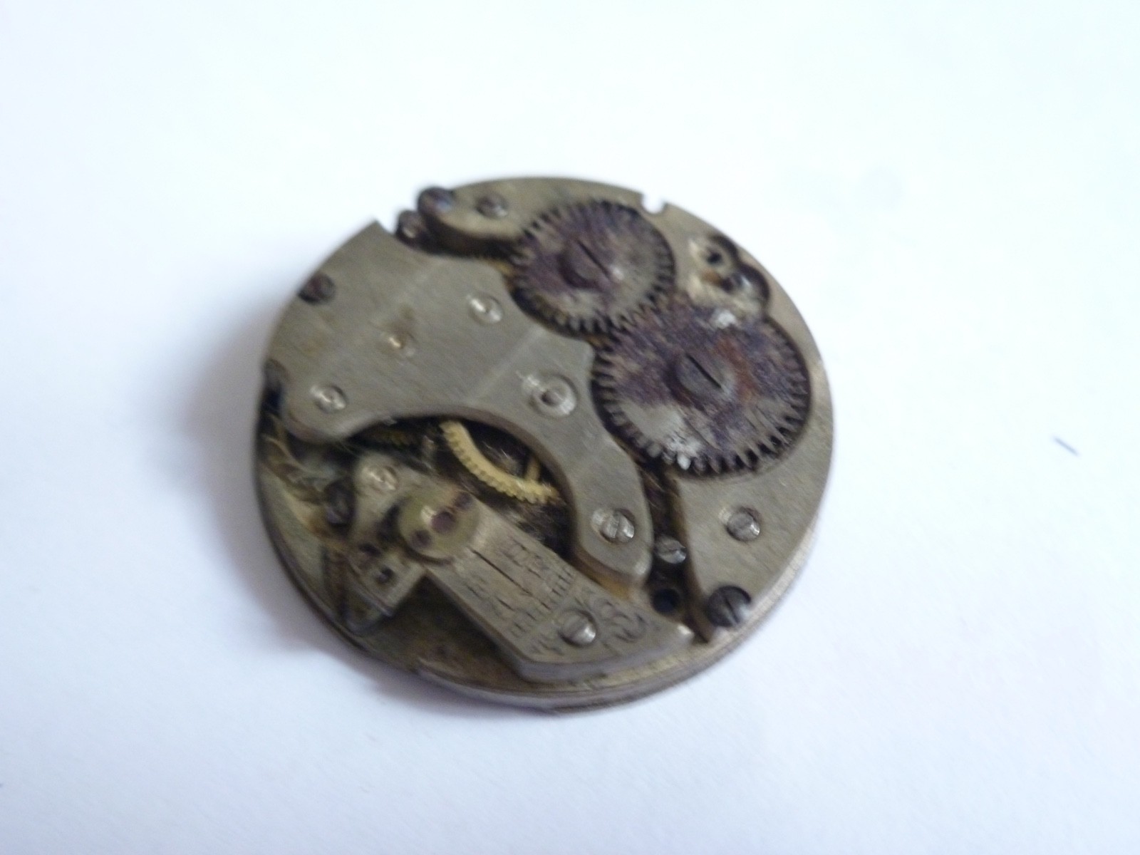 23mm Rolex Patent Manual Wind Movement PARTS defect not work balance missed