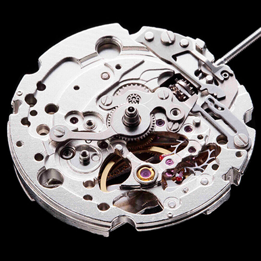 Miyota / Citizen 82S0 Silver Plated Japan Automatic Mechanical Movement