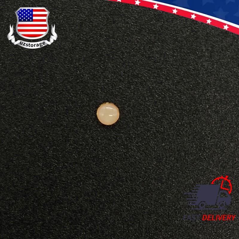 2*Gold Pearl Pip Dot Bezel Insert For Rolex Submariner 16800 16808 16610 16613LB