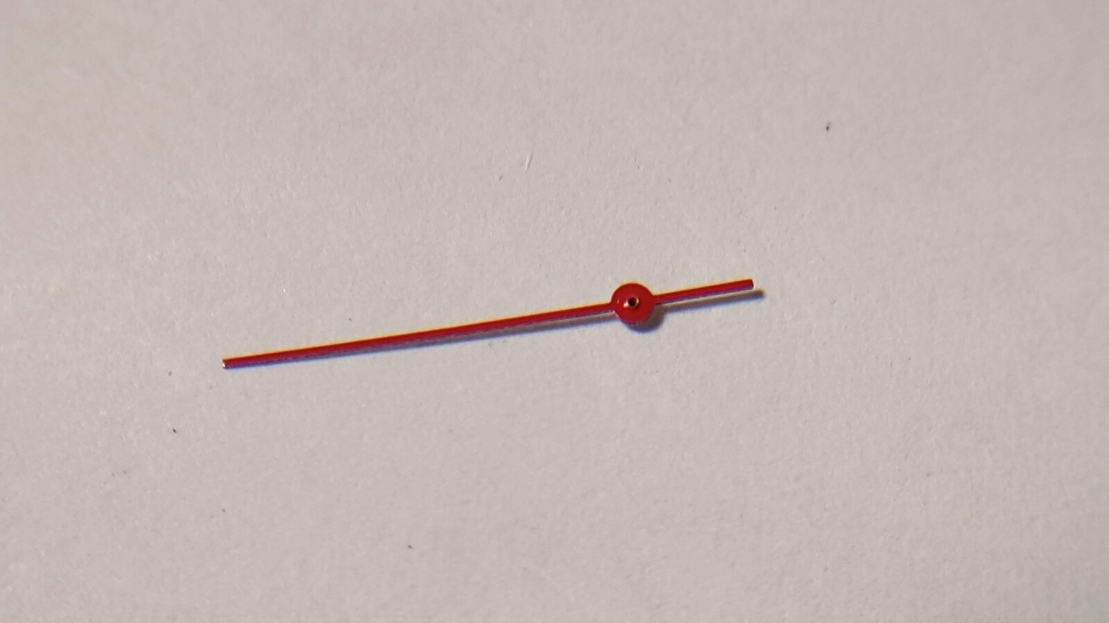 Nickel rouge sweep second hand RED. 19.5/70 TYO LG12 New Rouge, approx 12.3mm le