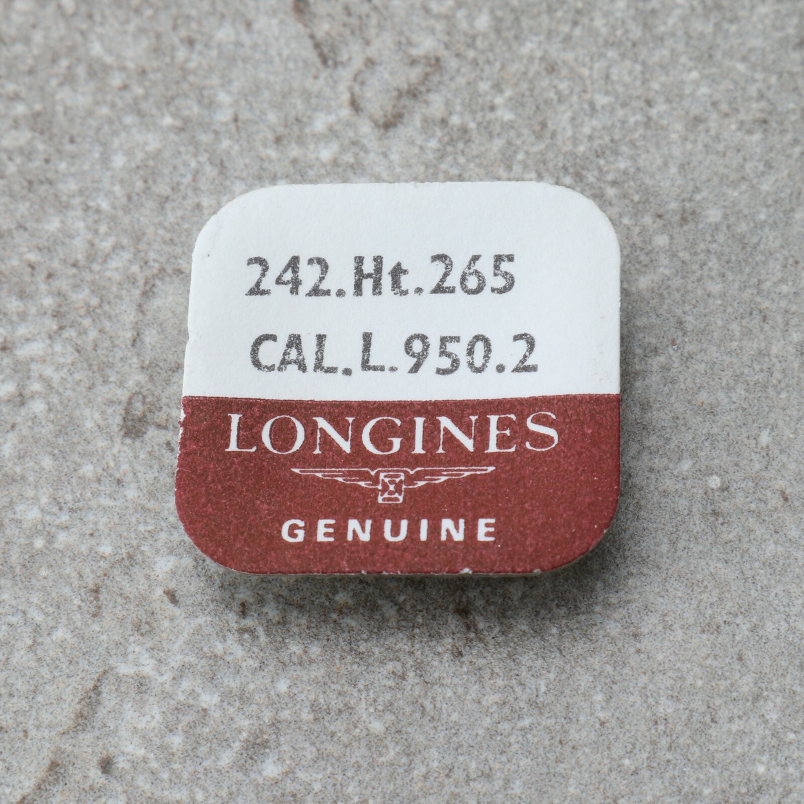 Longines 950.2, 952.2 Cannon Pinion Watch Part Watchmakers Genuine Parts (C12D4)