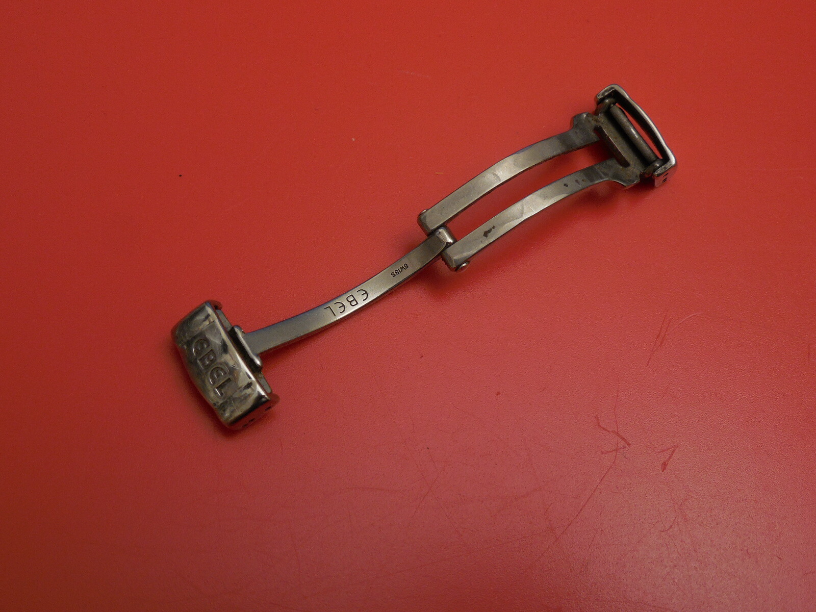 GENUINE EBEL STAINLESS STEEL BELUGA 14MM BAND BRACELET BUCKLE