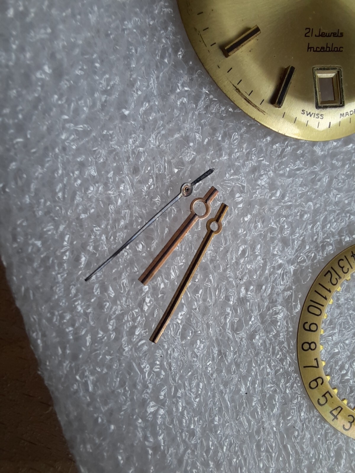 Rotary watch dial AS 2061