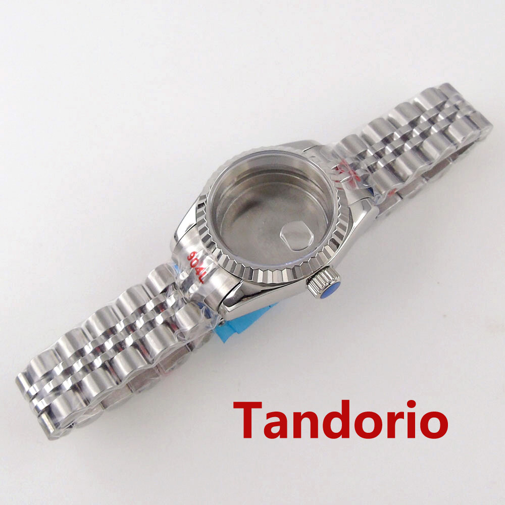New 26mm 316L Stainless Steel Watch Case Fit Japan NH05A NH06A For Ladies Watch