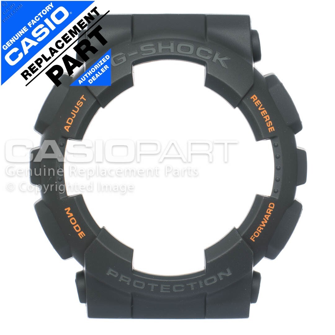 Genuine Casio Replacement Dark Gray Bezel Cover Shell for GA-110TS-1A4 GA-110TS