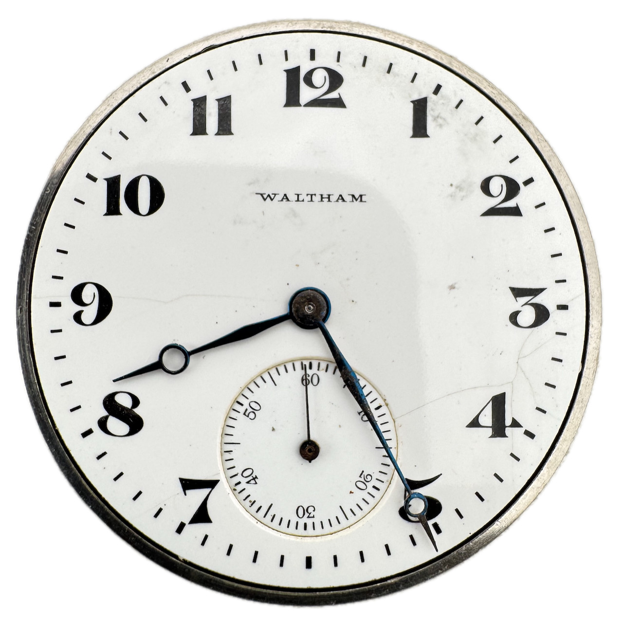 Antique 12s 1917 Waltham 17 Jewel Mechanical Pocket Watch Movement 225 USA