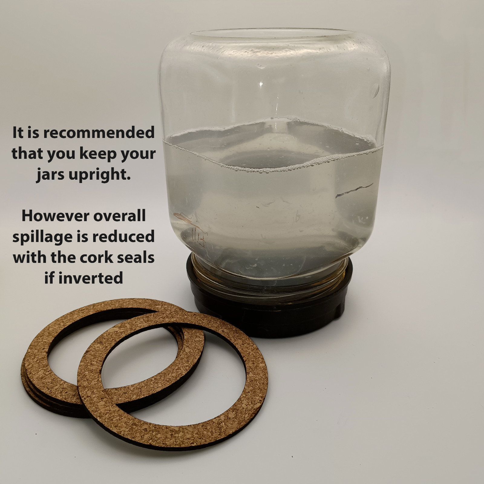 REPLACEMENT CORK SEALS FOR NATIONAL ELECTRIC WATCH CLEANING MACHINE JAR LIDS