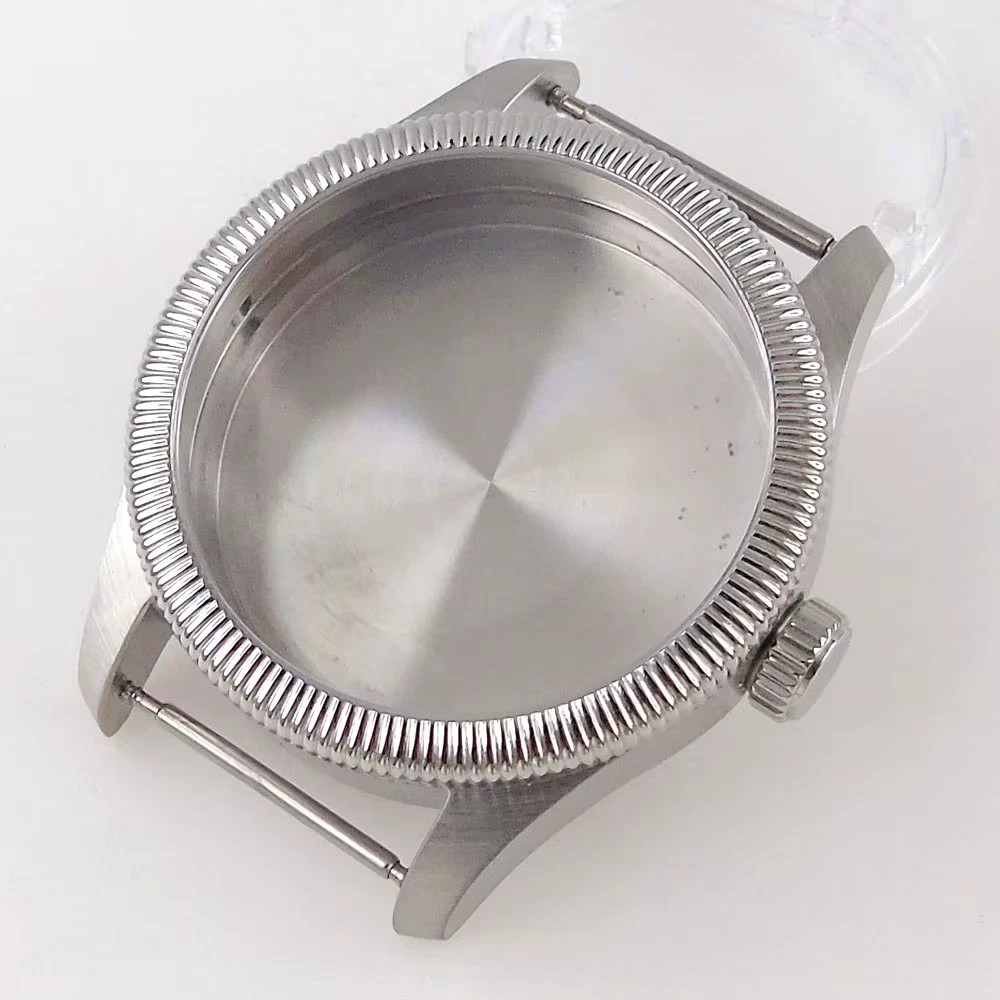 Pilot 20Bar 39Mm 316L Steel Watch Case for NH35 Movement Seiko Tandorio