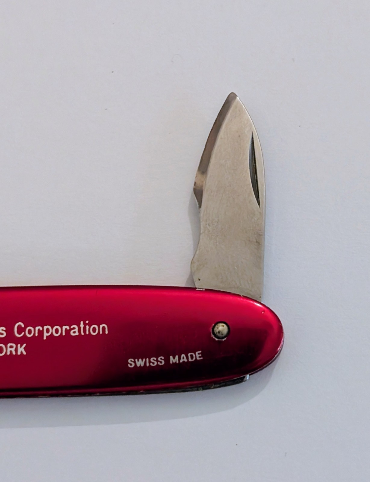 Omega Watch Pocket Knife Swiss Made Norman M Morris Corp New York Victorinox