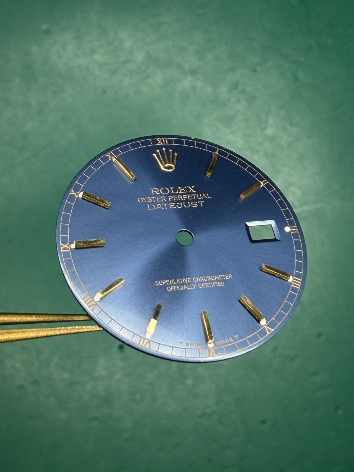 RARE Rolex Dial DateJust 36mm Blue Stick 16233/116233